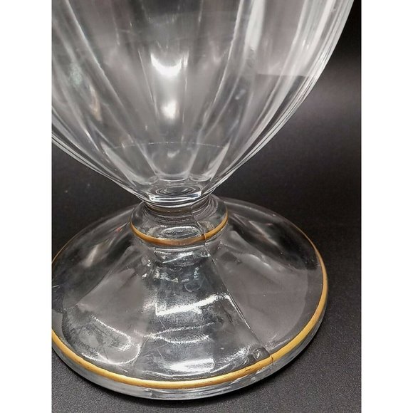 Antique Hand Painted Enamel Roses Gold Trim Candy Dish 11" High 4"Wide - Picture 6 of 6